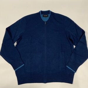 Bonobos Sz L Full Zip Sweater